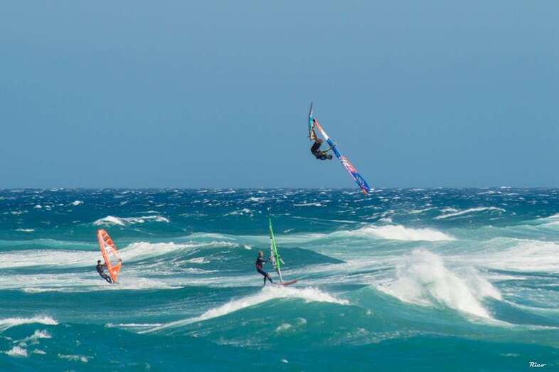 Preciosa imagen del campeonato mundial (Foto Antonio Rico)